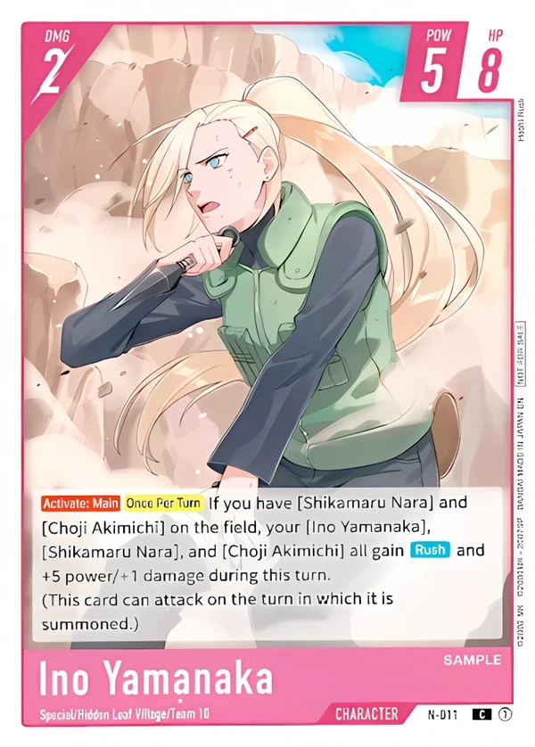 Ino Yamanaka (N-011)